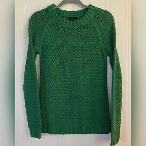 Worthington Sweater Women’s Small Green Preppy Cotton Blend